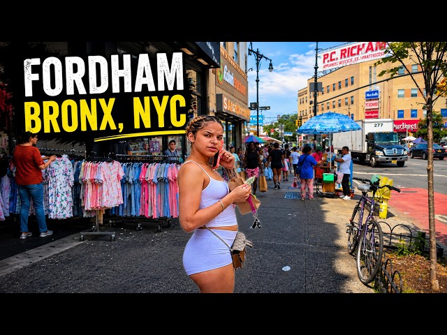 A Day In The Bronx NYC Walking Through Fordham Road
