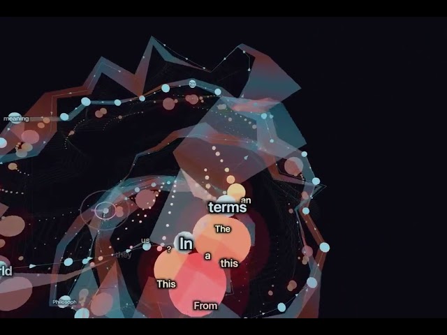The Ghost Logits — a language model's unchosen words, replayed in 3D