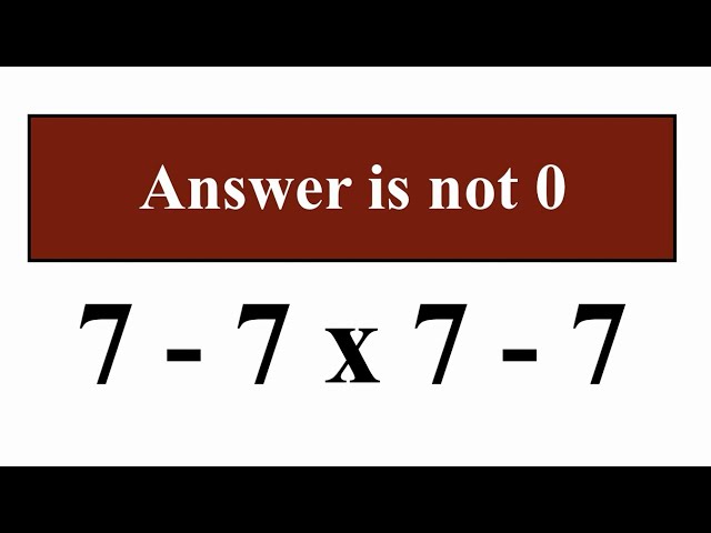 Only 1% Can Solve This Math Problem!
