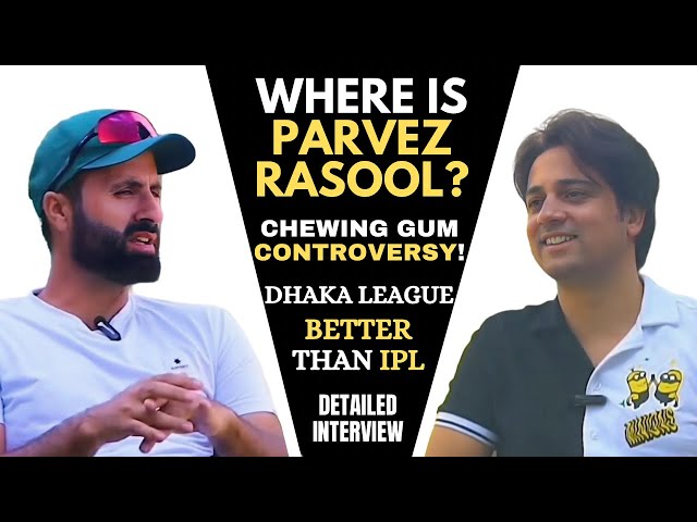 Parveez Rasool Unplugged: Controversies | Virat & Raina | OffScript by WJ - 07