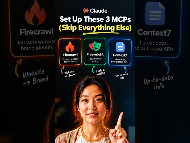 3 MCPs Every Claude User Needs to Install 🔥