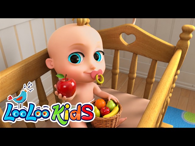Johny Johny Yes Papa - Learn Colors and FRUITS  & Wheels on The Bus | Nursery Rhymes & Kids Songs