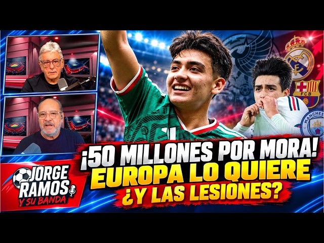 🚨50 MILLION FOR MORA? EUROPE WANTS HIM, BUT HIS PHYSICAL CONDITION RAISES ALARMS.
