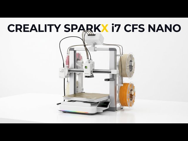 COMPACT 3D PRINTING - Creality Sparkx i7 CFS Nano