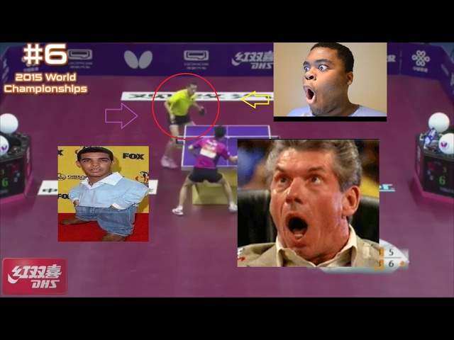 Insane table tennis rally! ITTF 2015 Exposed!