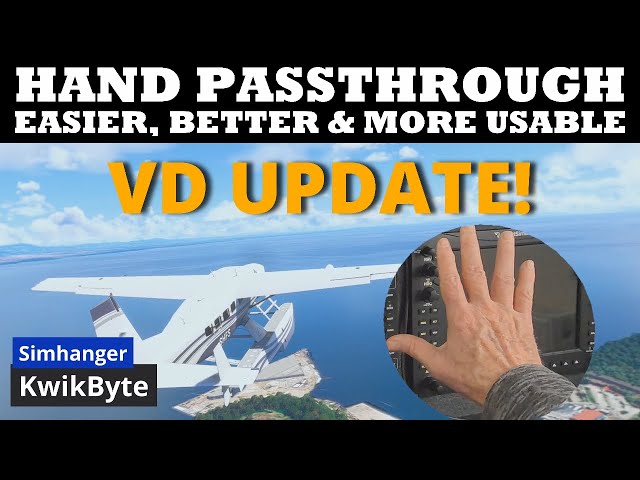 Virtual Desktop UPDATE Enhances Hand Passthrough! More Features for Mixed Reality Pilots