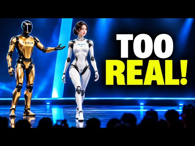 UBTECH’s Female Robot vs Tesla Optimus: SHOCKING Differences REVEALED!