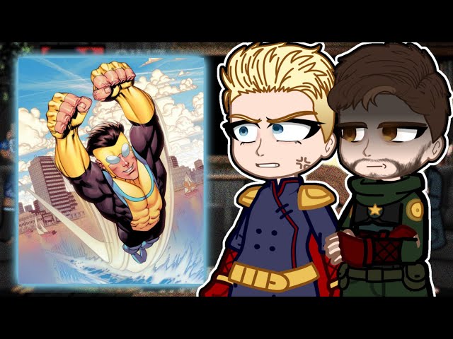 The Boys React To Invincible || Gacha 🇺🇲🇧🇷