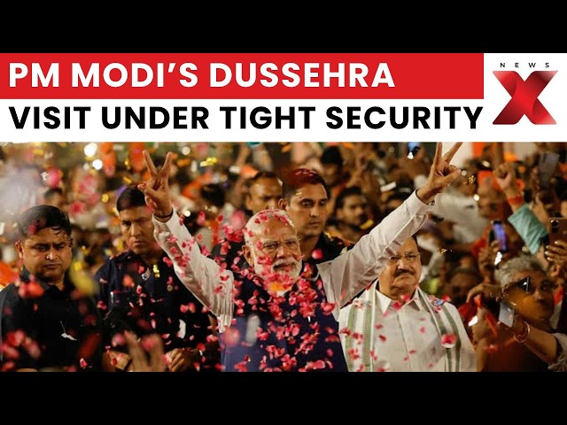 PM Modi Dussehra Visit: 2,500 Security Personnel To Guard IP Extension Event| NewsX