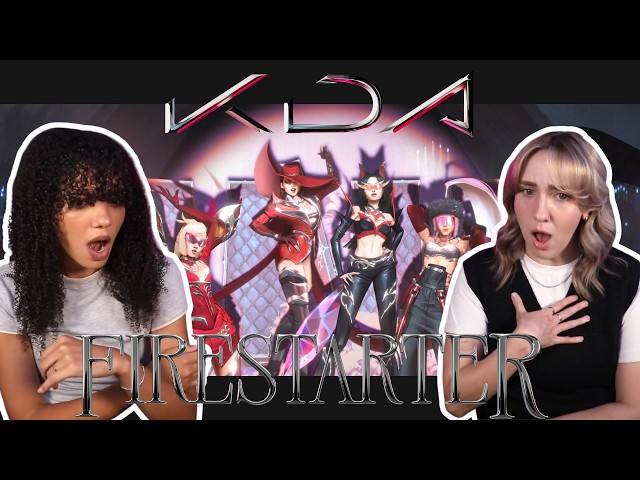 FIRST TIME REACTING TO K/DA - FIRESTARTER ft. MIYEON and SOYEON of i-dle, Sophie Powers, Mimi Webb