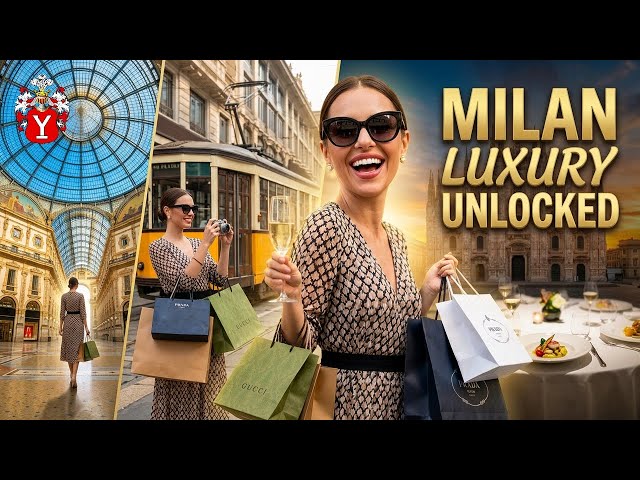 24 Hours in Milan, Italy| Luxury Shopping & Michelin Dining