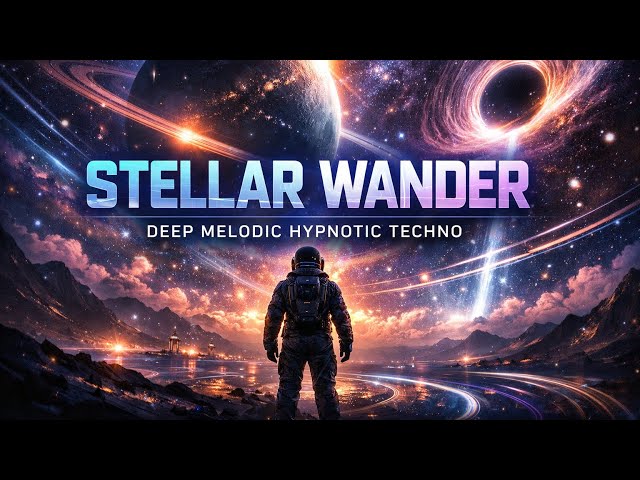 Stellar Wander 🌌 Hypnotic Techno for Deep Focus & Night Driving | Toll Echo