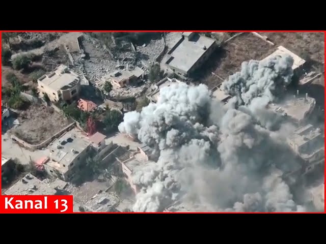 Israeli military releases video said to show strikes against Hezbollah in Lebanon
