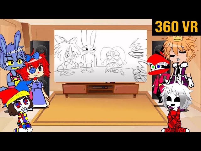 The amazing digital circus React 360 VR| BEST of Gacha reaction | Compilation #2