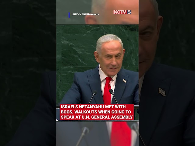 Israel PM boo’d at the UN
