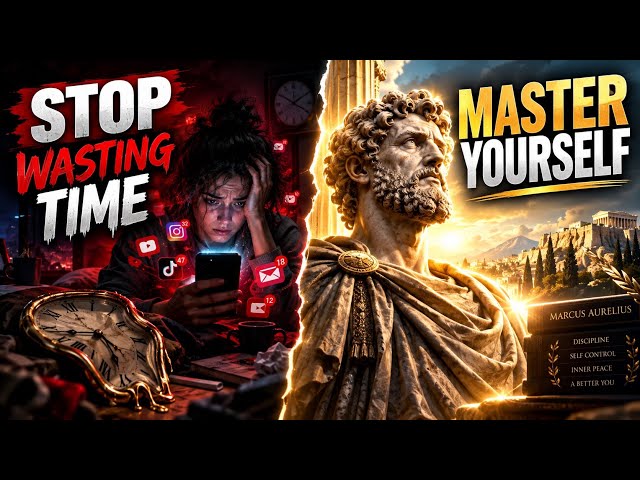 ⏳ How Stoics Master Self-Control (And Stop Wasting Time) 🏛️ | Stoicism 🔥