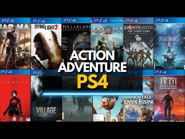 Top 50 Best PS4 Action-Adventure Games of All Time