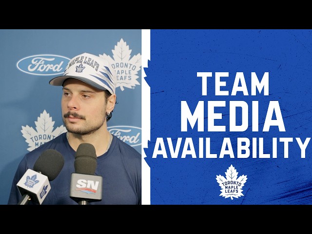 Maple Leafs Group 1 Full Media Availability | Training Camp | September 18, 2026