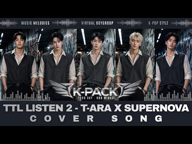 T-ARA X SUPERNOVA - TTL LISTEN 2 | K-POP | BOYGROUP REMAKE | VIDEO LYRICS | K-PACK 