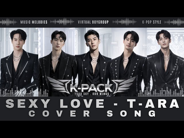 T-ARA - SEXY LOVE | K-POP | BOYGROUP REMAKE | VIDEO LYRICS | K-PACK | Virtual Boygroup