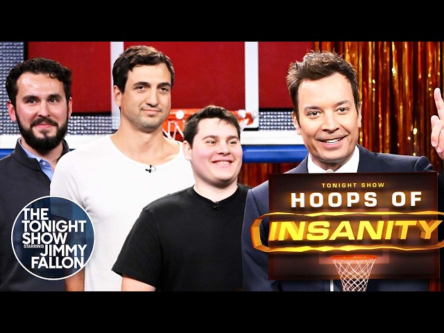 Hoops of Insanity: Jock Strap Flap Slap, Hoop! There It Is | The Tonight Show Starring Jimmy Fallon