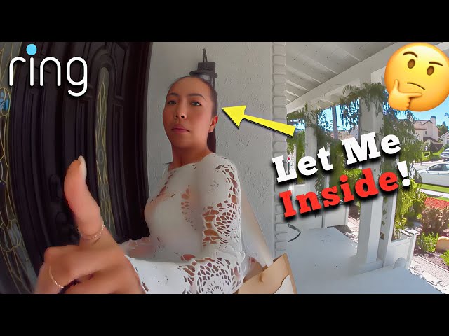Don’t Let Them In! (Caught on Ring Doorbell)