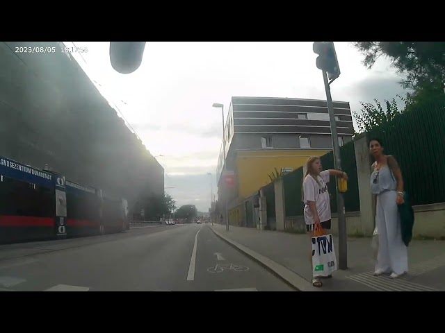 Boring bicycle commute - 20250805 #2
