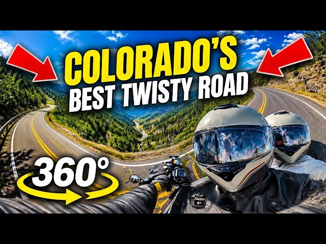 Highway 92 Colorado's Best Twisty Road | 360° POV Experience