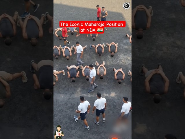 The Iconic Maharaja Position at NDA 🇮🇳 #nda2026 #feedshorts #trending #cadetlife #ndacadet