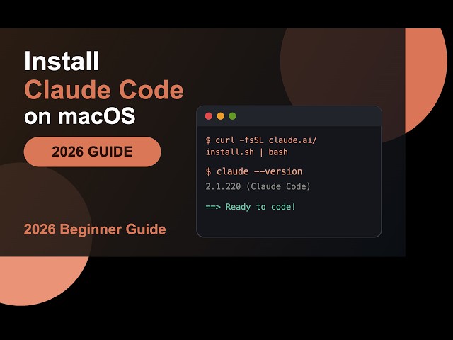 How to Install Claude Code CLI on macOS (2026 Guide)