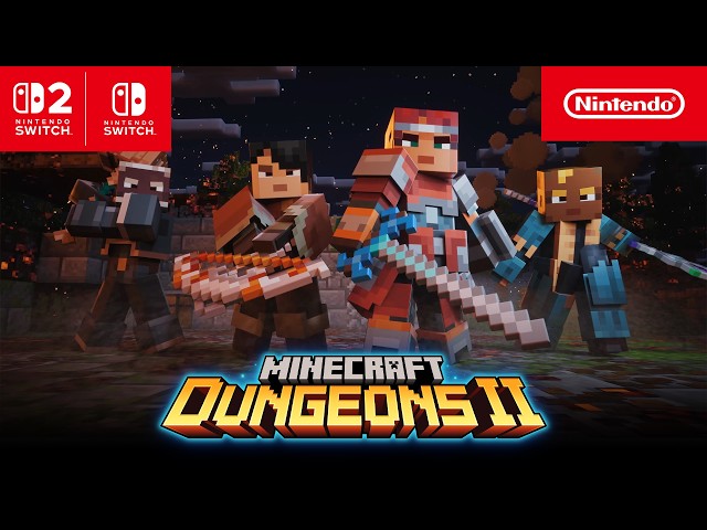 Minecraft Dungeons II – Launch Trailer – Nintendo Switch 2