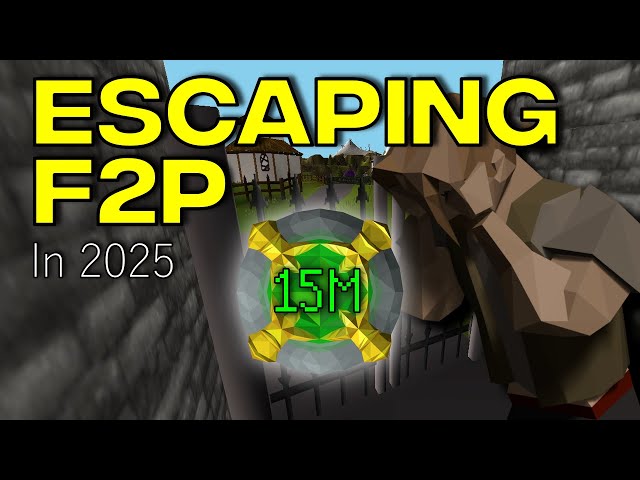 Earning a RuneScape Bond in F2P in 2025