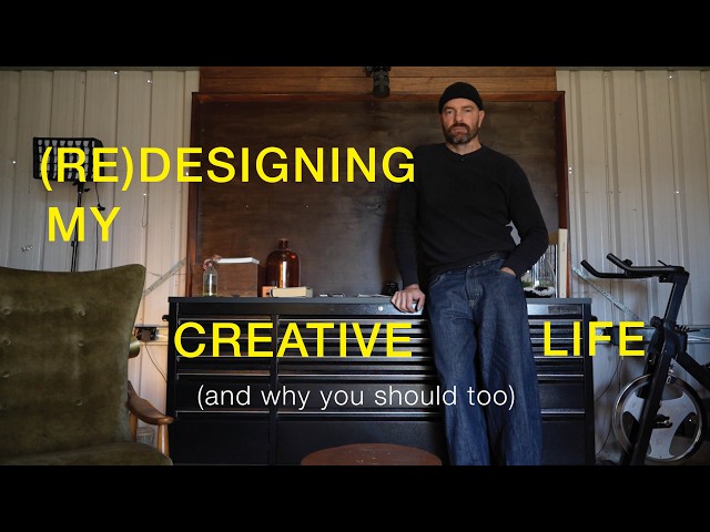 Creative Life Journal #8 - The future of creative work and why I am (re)designing my creative life