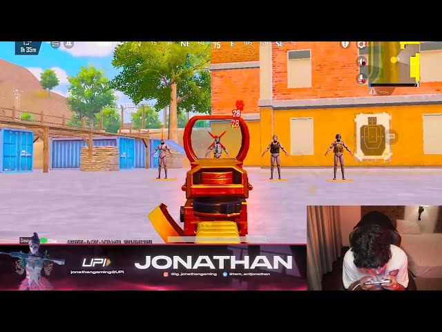 Jonathan Gaming Training Ground Practice 🔥 Insane Aim & Skills | BGMI Gameplay #jontygaming 