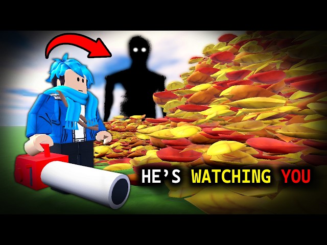 The DARK TRUTH about CLEAN ALL THE LEAVES in ROBLOX...
