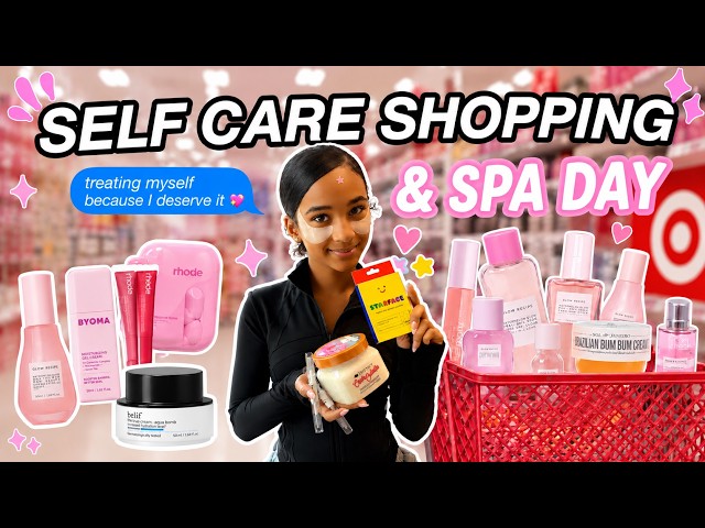 I Bought WHATEVER Self-Care Products I Wanted at TARGET 😳💅🏽