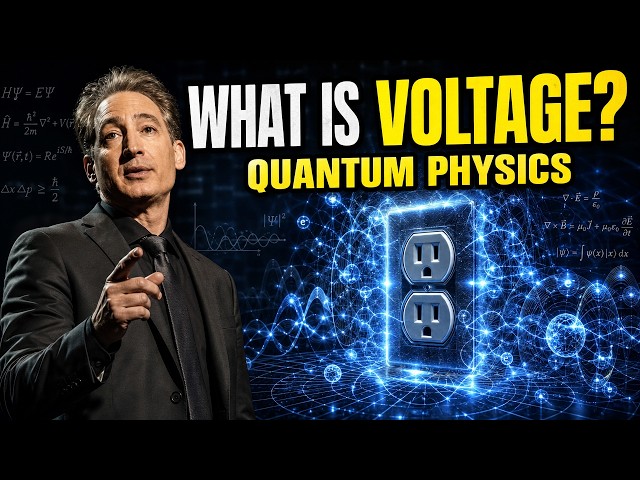 What Is Voltage Really Made Of? Quantum Physics Explained | Brian Greene