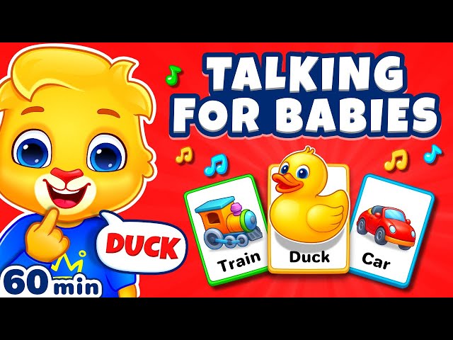 Baby Learning First Words, Kids Songs, Nursery Rhymes | Learn To Talk Videos For Babies & Toddlers