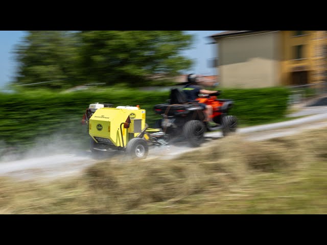 MountainPress 550 TML – The Mini Round-Baler Designed for Quads and Small Utility Vehicles