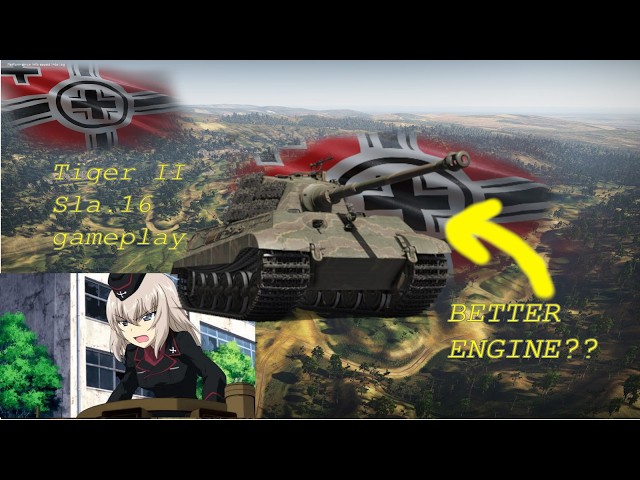 Tiger II Sla.16 Gameplay