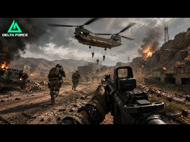They Outnumbered Me! 27 Kills Insane Delta Force PC Gameplay (4K)