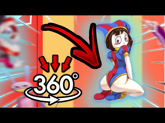 The Amazing Digital Circus Pomni Finding Challenge But it's 360 degree video