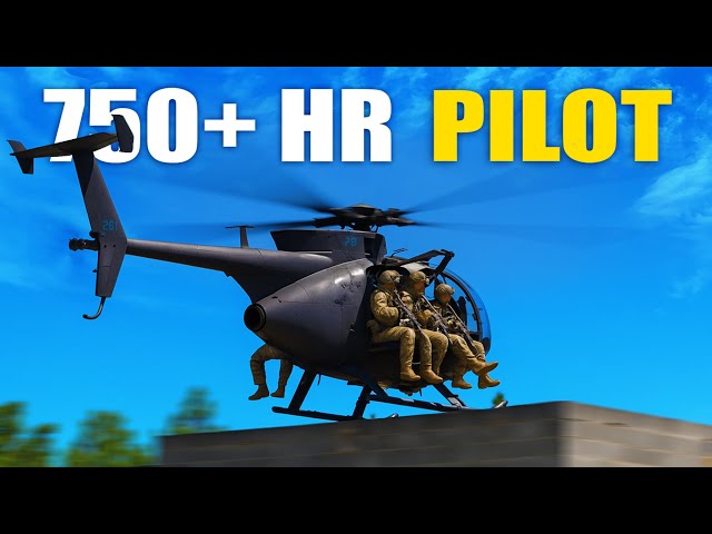 What a 750+ Hour Little Bird Pilot Looks Like in Arma Reforger