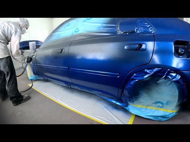 Honda Civic EG Full Paint Job: PPG Shopline Products