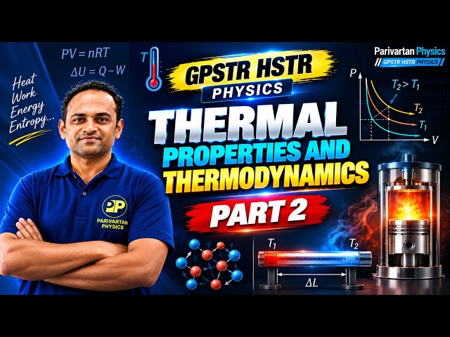 GPSTR Physics 2026 🔥 Thermal Physics & Thermodynamics Part 2 | kannada #gpt #gpstr2026