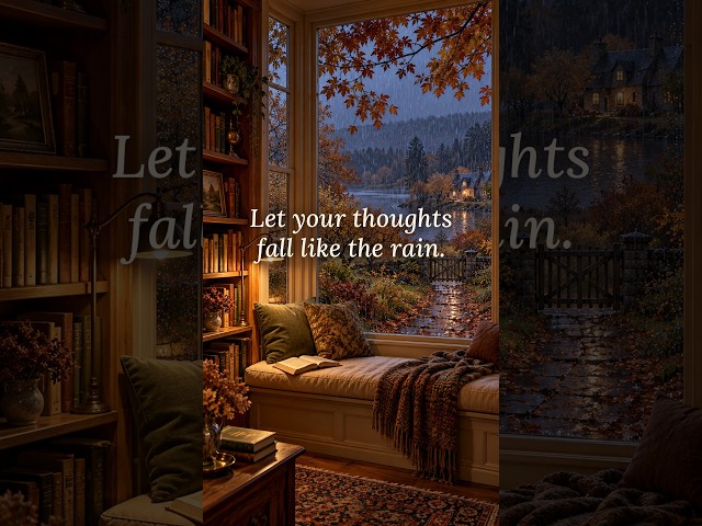 Slow down. Listen to the rain 🌧️ #sleepmusic  #rainsounds #pianomusicforsleeping
