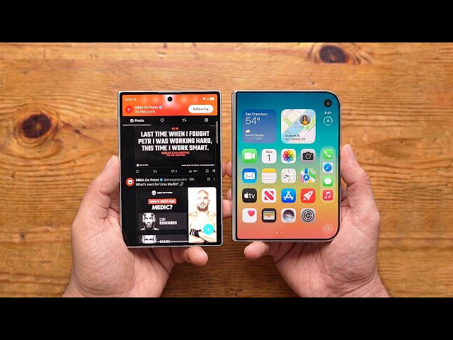 iPhone Duo vs Galaxy Z Fold 8 - Samsung Has a Problem