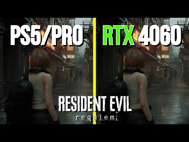 PS5/PS5 Pro vs RTX 4060 in Resident Evil Requiem | Can the RTX 4060 Compete with Sony's Consoles?