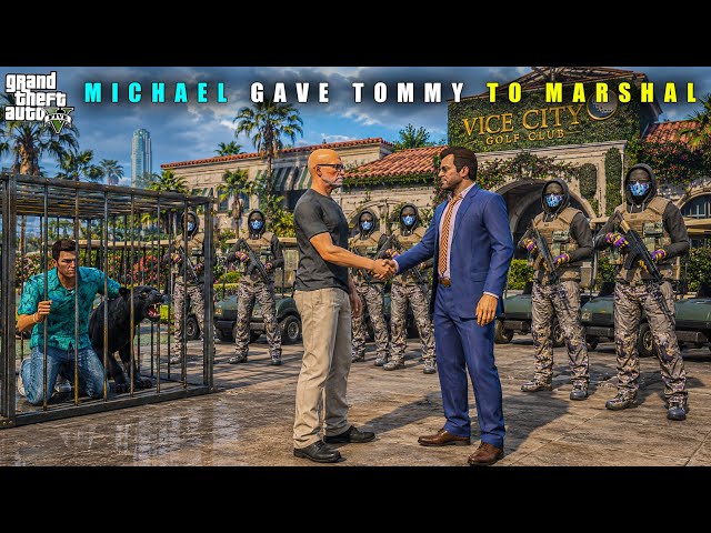 GTA 5 : FINALLY MICHAEL GAVE TOMMY TO VICE CITY'S PRESIDENT || BB GAMING