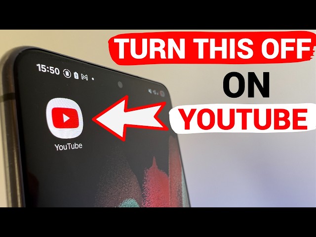 Everyone Who Watches YouTube, Turn This Off